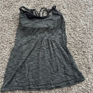 Lululemon Athletica Charcoal Tank Top